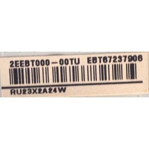 MAIN PARA SMART TV LG 4K RESOLUCION  (3840 X 2160) / NUMERO DE PARTE EBT67237906 / EAX69581205 / 2EEBT000-00TU / RU23X2A24W / 67237906 / NUMERO DE PANEL NC550TQG-ABKH6 / DISPLAY HV550QUB-F1D / MODELO 55NANO75UQA.BUSYLJM 